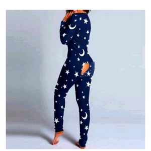 Women Fashion Cute Printing Functional Buttoned